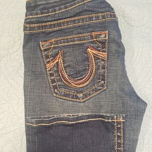 Women's True Religion Rainbow Gina Bootcut jeans